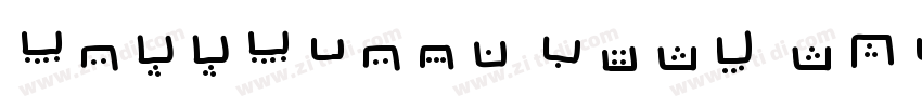 FreeFarsi Bold ltali字体转换